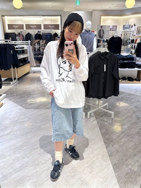 「アイテム（レッグウェア）」を使った、オカピさん（レディース・154cm・30代）の秋コーディネート