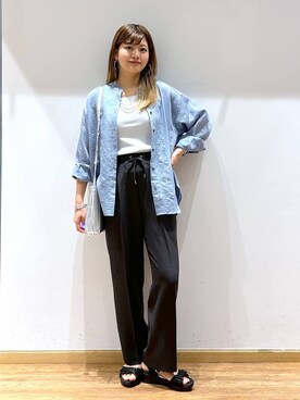 のんさんの（GLOBAL WORK | グローバルワーク）を使ったコーディネート
