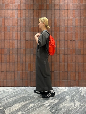 「NOMADIS（ノマディス）のアイテム」を使った、imamuraemiさん（レディース・159cm）の春コーディネート