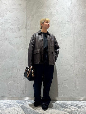 「TICCA(ティッカ)のアイテム」を使った、imamuraemiさん(レディース・159cm)の冬コーディネート