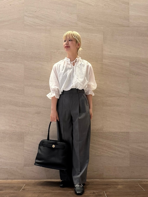 HAIDER ACKERMANN 19AWハイウエスト ワイドスラックス HAIDER ACKERMANN 19AWハイウエスト ワイドスラックス