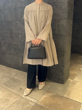 「ガーリーコーデ」｜「アイテム（その他シューズ）」を使った、imamuraemiさん（レディース・159cm）の秋コーディネート