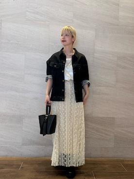 「季節の変わり目羽織コーデ」｜「アイテム（ジャケット/アウター）」を使った、imamuraemiさん（レディース・159cm）の秋コーディネート