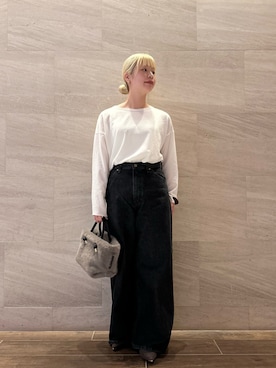 「アイテム（その他トップス）」を使った、imamuraemiさん（レディース・159cm）の夏コーディネート