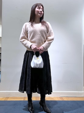 kazuさん（レディース・158cm）の冬コーディネート