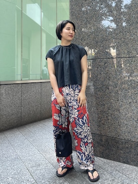 「AMERICANRAGCIE」｜Fukoさん（レディース・168cm）の夏コーディネート