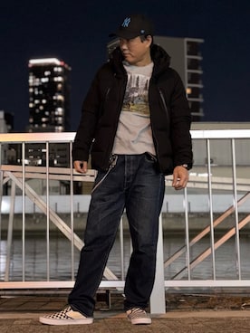 RAYZOらいぞーさん(メンズ・175cm)の冬コーディネート