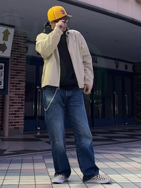 RAYZOらいぞーさん（メンズ・175cm）の春コーディネート