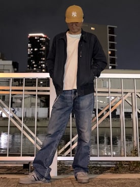 「アイテム（その他アウター）」を使った、RAYZOらいぞーさん（メンズ・175cm）の秋コーディネート