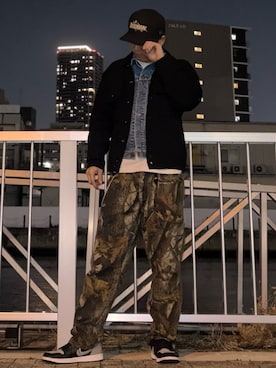 「Levi's（リーバイス）のアイテム（ジャケット/アウター）」を使った、RAYZOらいぞーさん（メンズ・175cm）の春コーディネート