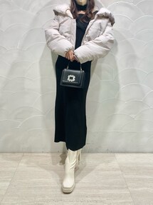 2WAYランダムリブビスチェ風マーメイドニットワンピース 2WAYランダムリブビスチェ風マーメイドニットワンピース[品番