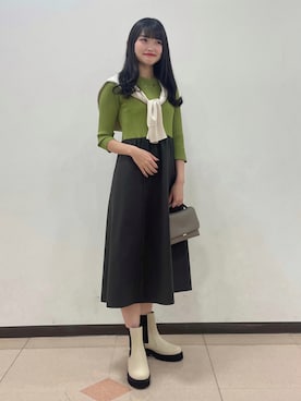 madokaさん(レディース・159cm)の秋コーディネート