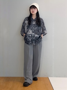「tk.TAKEO KIKUCHI（ティーケータケオキクチ）のアイテム」を使った、madokaさん（レディース・159cm）の春コーディネート