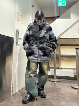 「tk.TAKEO KIKUCHI（ティーケータケオキクチ）のアイテム（ジャケット/アウター）」を使った、madokaさん（レディース・159cm）の秋コーディネート