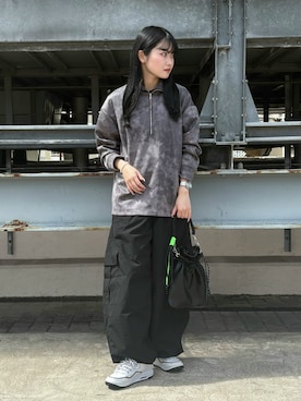 「tk.TAKEO KIKUCHI（ティーケータケオキクチ）のアイテム（その他パンツ）」を使った、madokaさん（レディース・159cm）の秋コーディネート