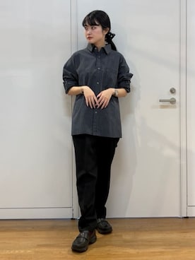 「tk.TAKEO KIKUCHI（ティーケータケオキクチ）のアイテム（ジャケット/アウター）」を使った、madokaさん（レディース・159cm）の春コーディネート