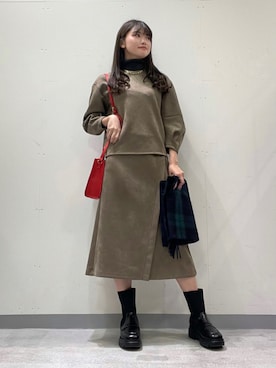 madokaさん（レディース・159cm）の秋コーディネート