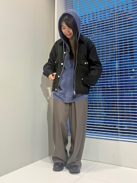 「tk.TAKEO KIKUCHI（ティーケータケオキクチ）のアイテム」を使った、madokaさん（レディース・160cm）の春コーディネート