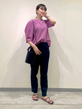 「綺麗めコーデ」｜「アイテム（その他）」を使った、madokaさん（レディース・159cm）の夏コーディネート