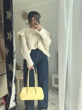 「NEUNA（ヌナ）のアイテム」を使った、Kotoneさん（レディース・148cm）の春コーディネート