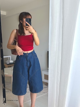 「骨格ストレート」｜Kotoneさん（レディース・148cm）の夏コーディネート