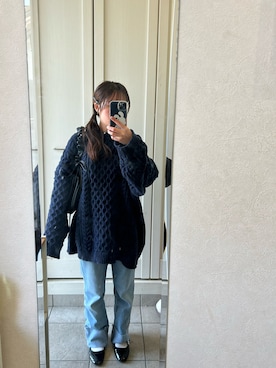 「アイテム（バレエシューズ）」を使った、Kotoneさん（レディース・148cm）の秋コーディネート