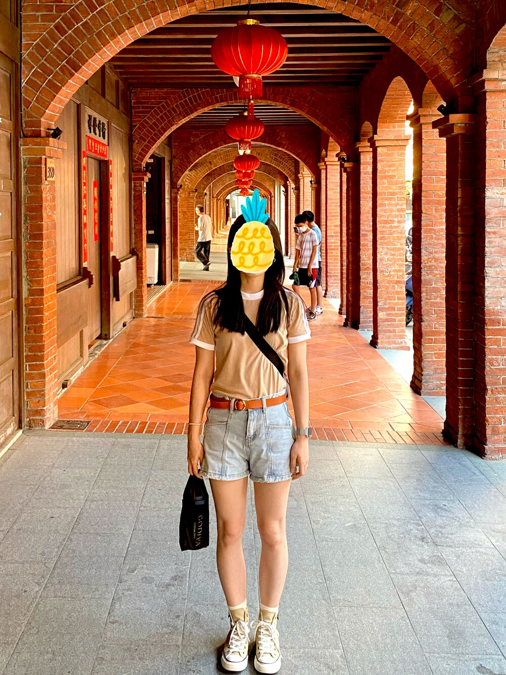 「大稻埕、summer、travel」｜「Appleのアイテム（デジタル腕時計、ベージュ系）」を使った、sylvia0412さん（レディース・160cm）の夏コーディネートの1枚目の写真