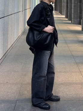 「stein（シュタイン）のアイテム（パンツ）」を使った、なおすけさん（メンズ・175cm）の秋コーディネート