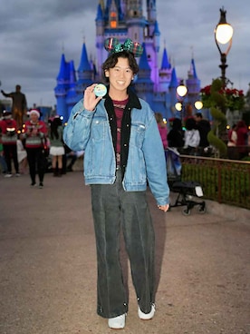 落ちこぼれチョコミントさん（メンズ・173cm）の冬コーディネート