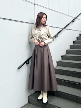 MAKOさん(レディース・172cm)の秋コーディネート