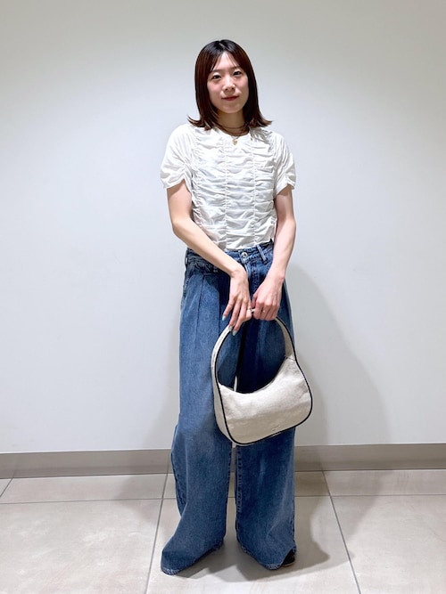 セール】【NEEDBY for ADAM ET ROPE'】別注 AARON SOFT DENIM（デニム