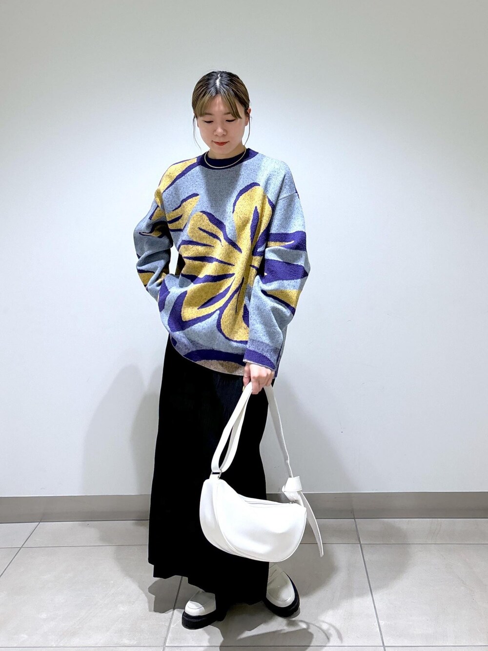 ADAM ET ROPE'（アダムエロペ）の「【WEB限定】ボーダープリーツ