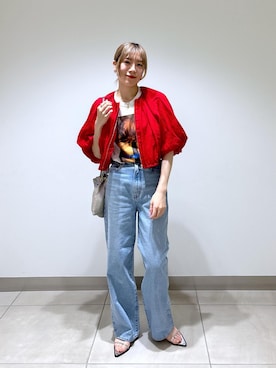 「アイテム（サンダル）」を使った、すがわらさん（レディース・160cm・20代）の春コーディネート