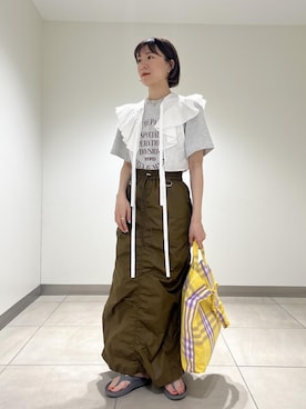 すがわらさん（レディース・161cm）の夏コーディネート