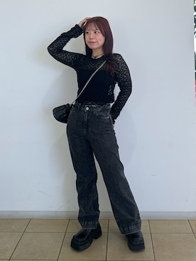 「FREE'S MART（フリーズマート）のアイテム（アクセサリー）」を使った、HITOMIさん（レディース・148cm）の秋コーディネート
