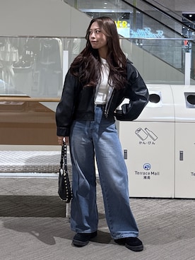 HITOMIさん（レディース・148cm）の冬コーディネート