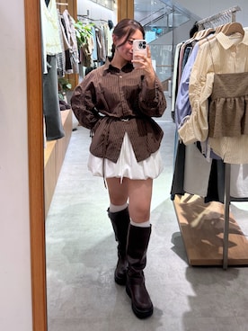 HITOMIさん（レディース・148cm）の春コーディネート