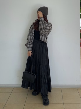 「FREE'S MART（フリーズマート）のアイテム（ブーツ）」を使った、HITOMIさん（レディース・148cm）の冬コーディネート