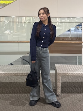 「FREE'S MART（フリーズマート）のアイテム」を使った、HITOMIさん（レディース・148cm）の秋コーディネート