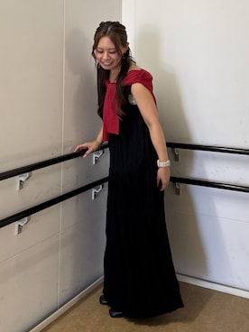 「アイテム（ワンピース）」を使った、HITOMIさん（骨格ナチュラル・レディース・148cm）の夏コーディネート