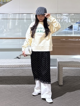 HITOMIさん（レディース・148cm）の春コーディネート