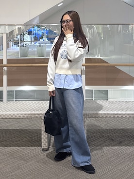 「FREE'S MART（フリーズマート）のアイテム」を使った、HITOMIさん（レディース・148cm）の秋コーディネート