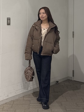 HITOMIさん（レディース・148cm）の冬コーディネート