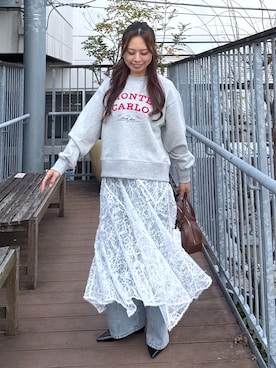 HITOMIさん（レディース・148cm）の春コーディネート