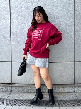 HITOMIさん（レディース・148cm）の冬コーディネート