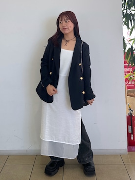 「FREE'S MART（フリーズマート）のアイテム（アクセサリー）」を使った、HITOMIさん（レディース・148cm）の秋コーディネート