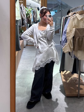 「FREE'S MART（フリーズマート）のアイテム」を使った、HITOMIさん（レディース・148cm）の春コーディネート