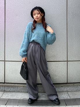 HITOMIさん（レディース・148cm）の冬コーディネート