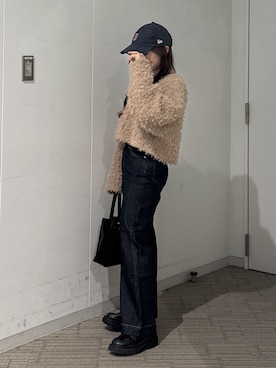 「アイテム（キャミソール）」を使った、HITOMIさん（レディース・148cm）の秋コーディネート