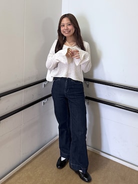 「FREE'S MART（フリーズマート）のアイテム（バッグ）」を使った、HITOMIさん（レディース・148cm）の春コーディネート